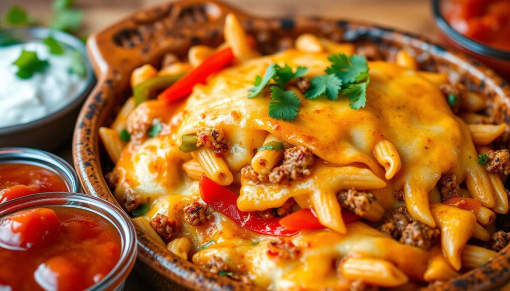 Taco Pasta Casserole