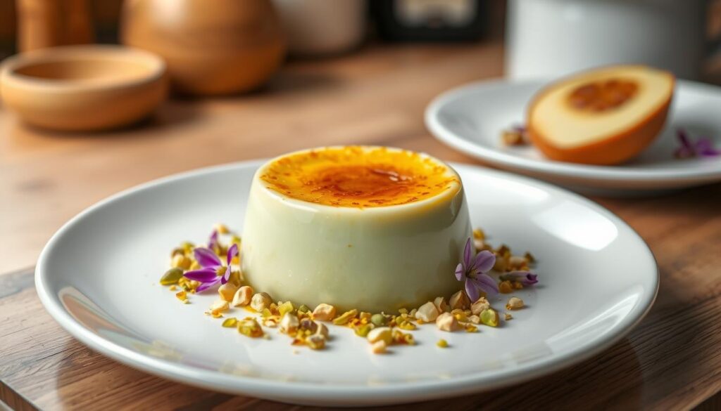 Pistachio Creme Brulee