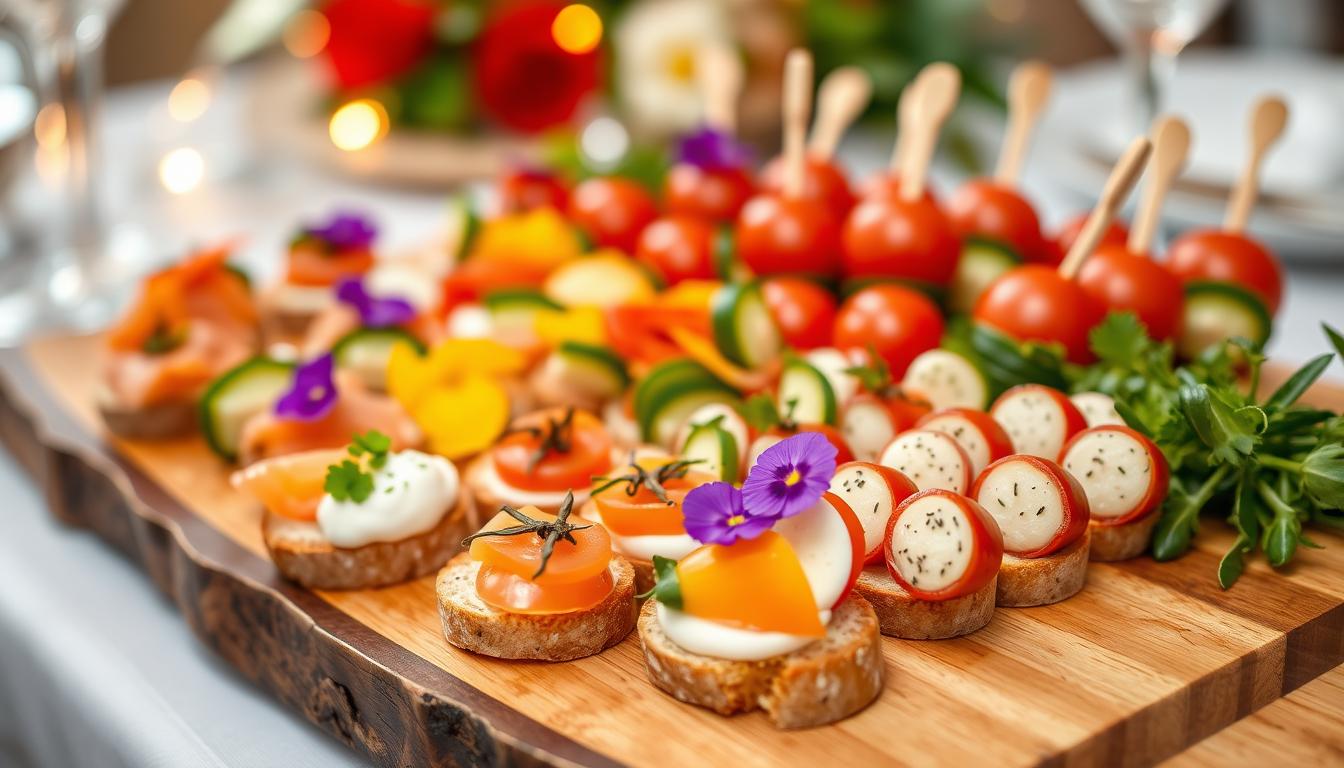 easy canape recipes